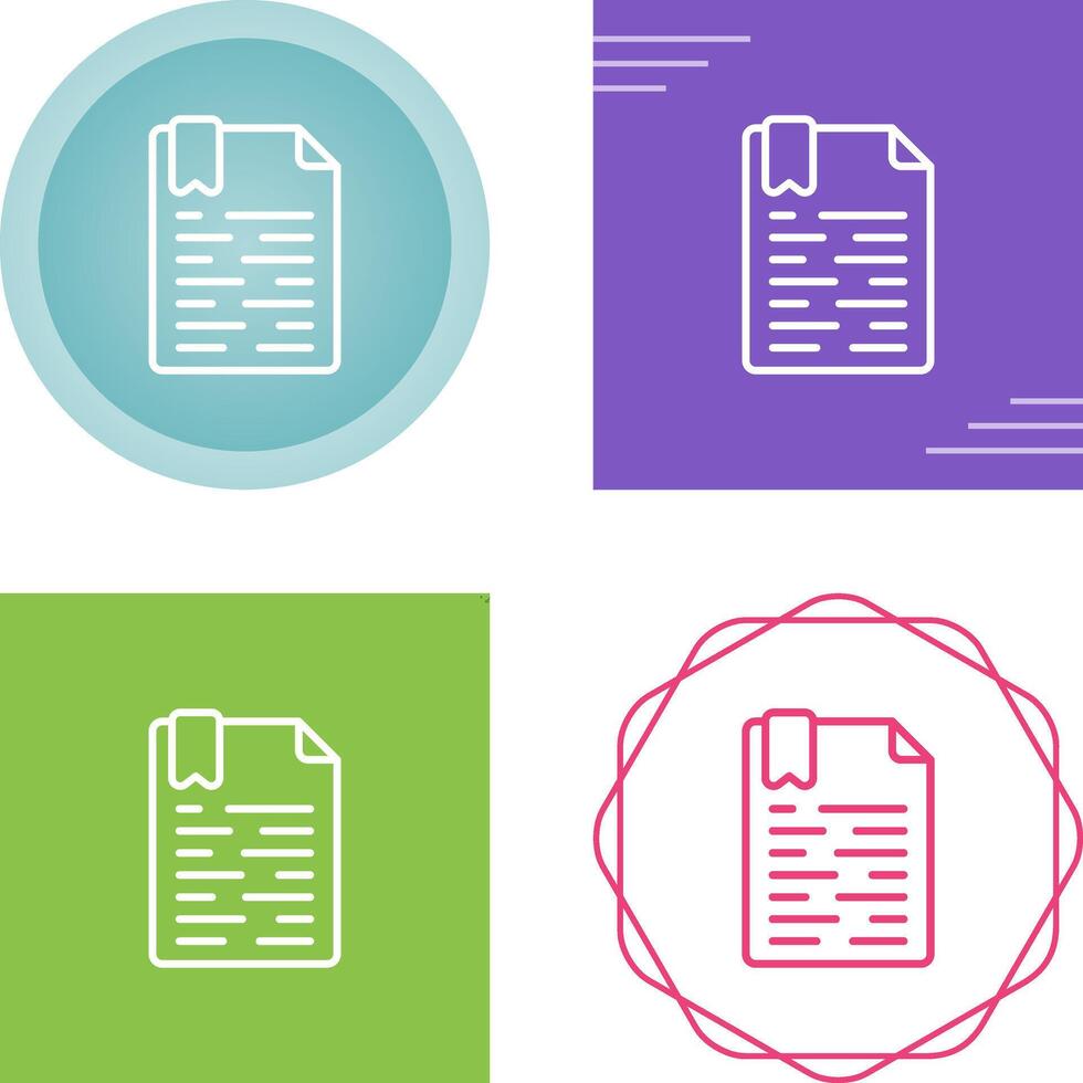 document vector pictogram