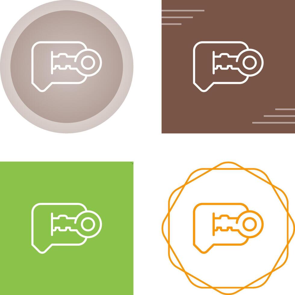 chat zeepbel vector pictogram