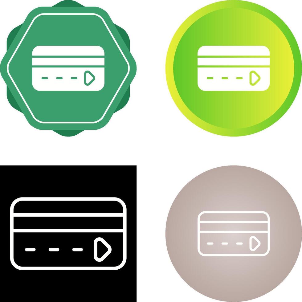 creditcard vector pictogram