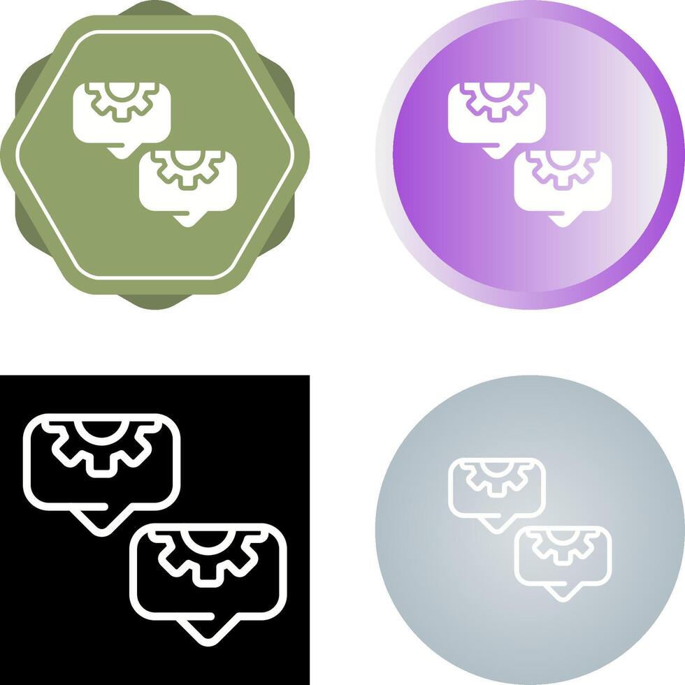 toespraak bubble vector icon