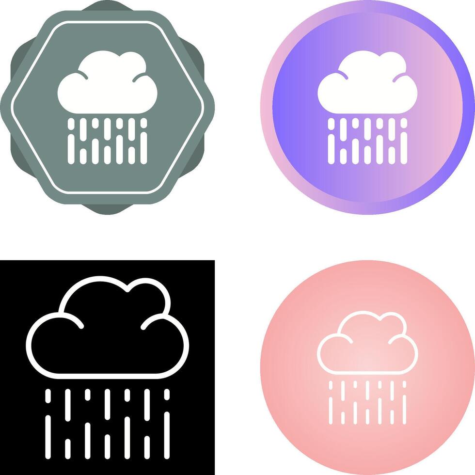 wolk vector pictogram