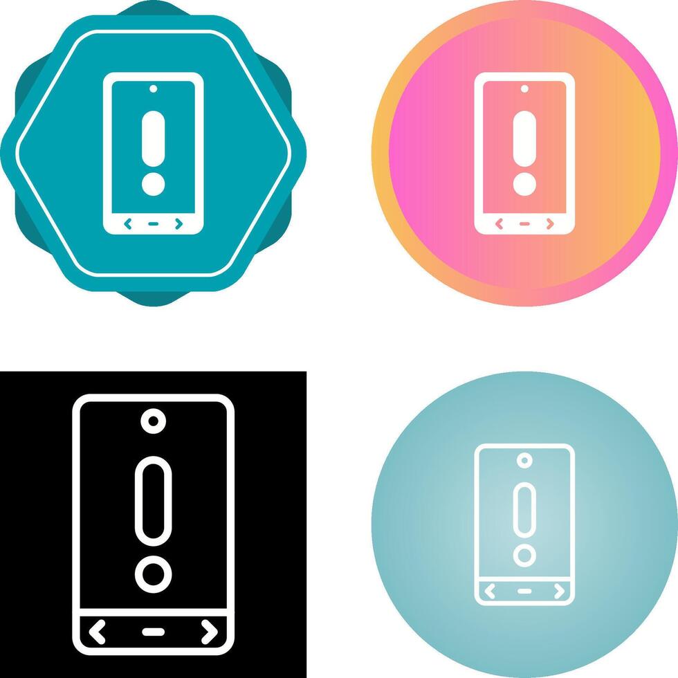 smartphone vector icoon