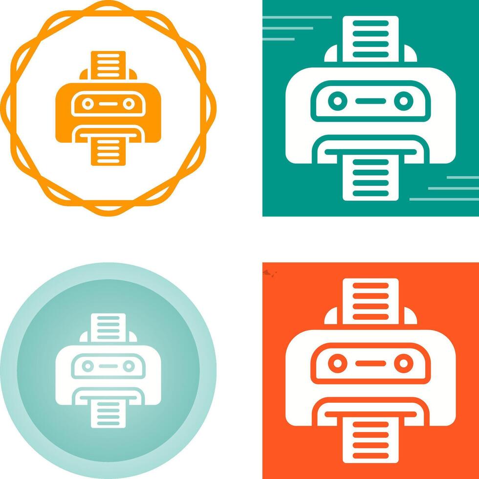 printer vector pictogram