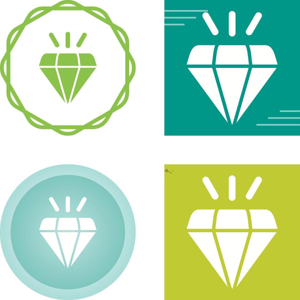 diamant vector pictogram