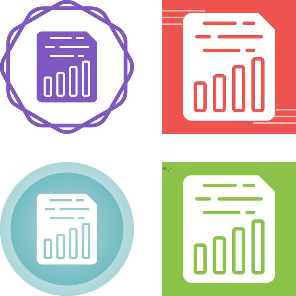 document insert tabel vector icoon