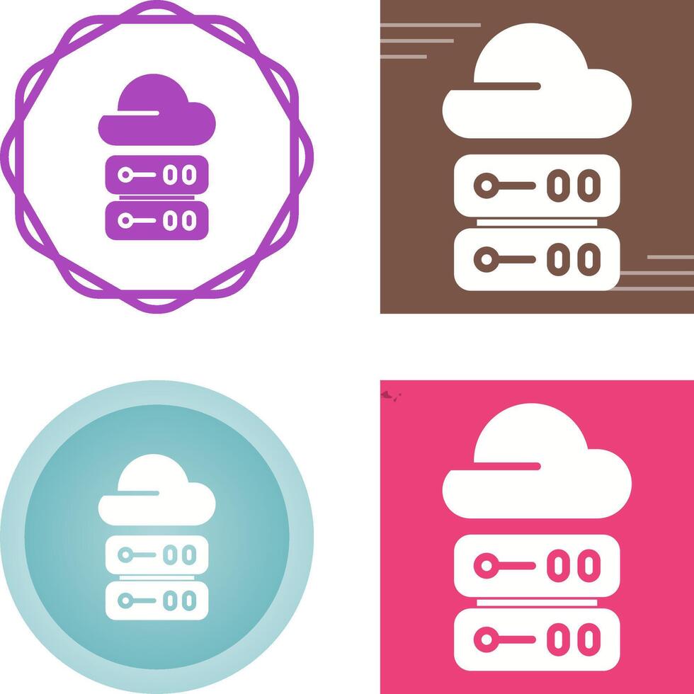 cloud computing vector icon