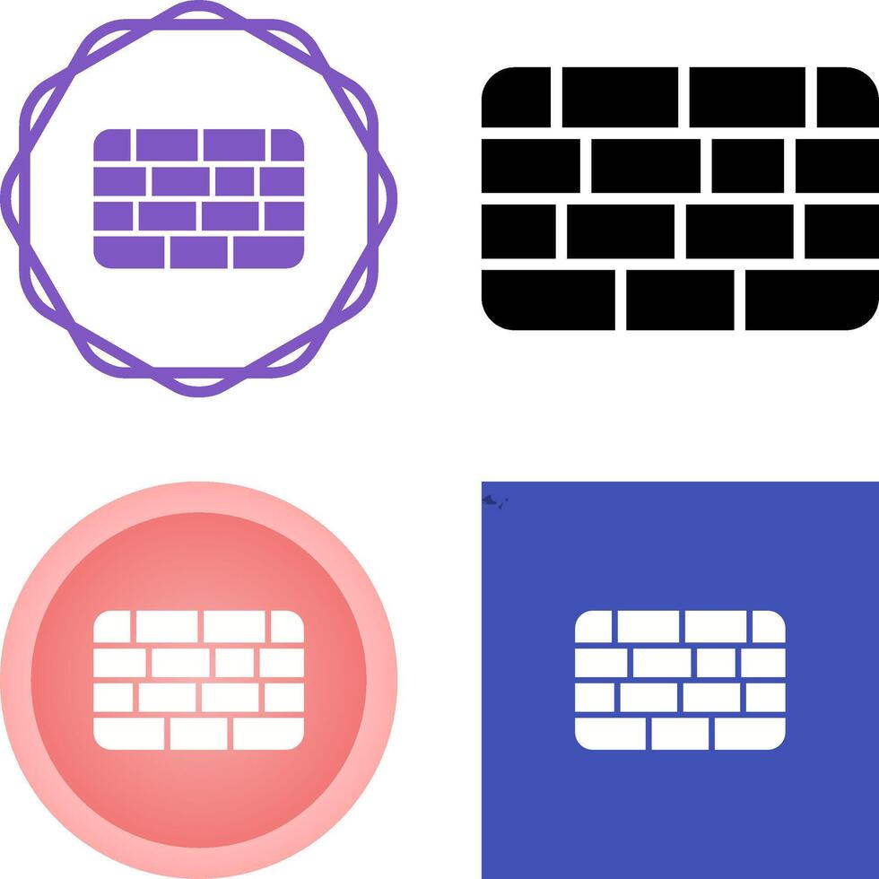 firewall vector pictogram