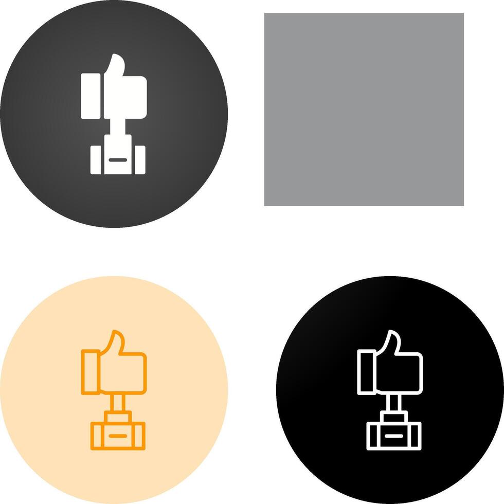 trofee vector pictogram