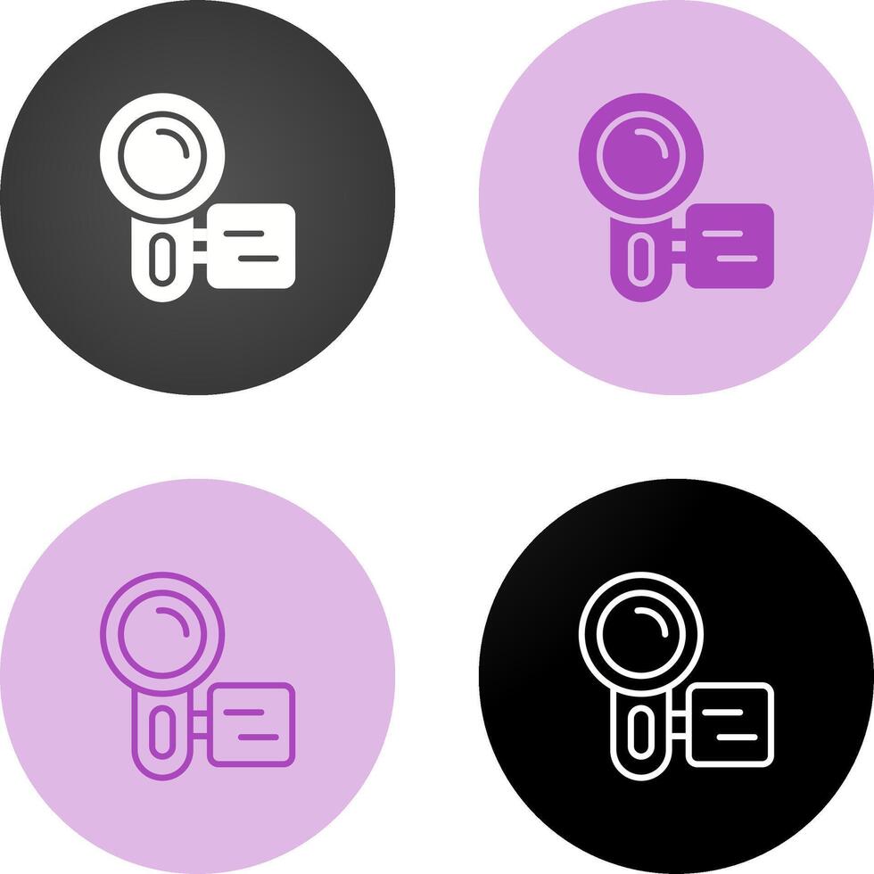 videocamera vector pictogram