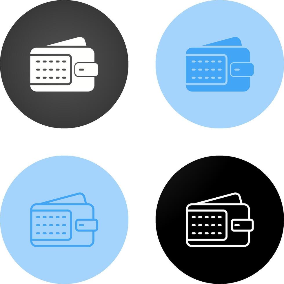 portemonnee vector pictogram