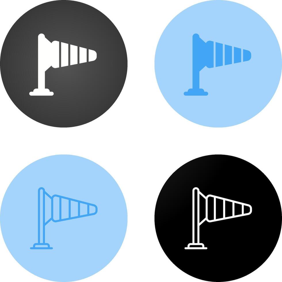 wind vector pictogram