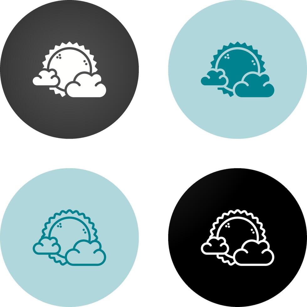 wolk vector pictogram