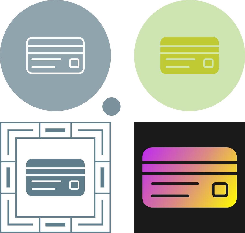 creditcard vector pictogram