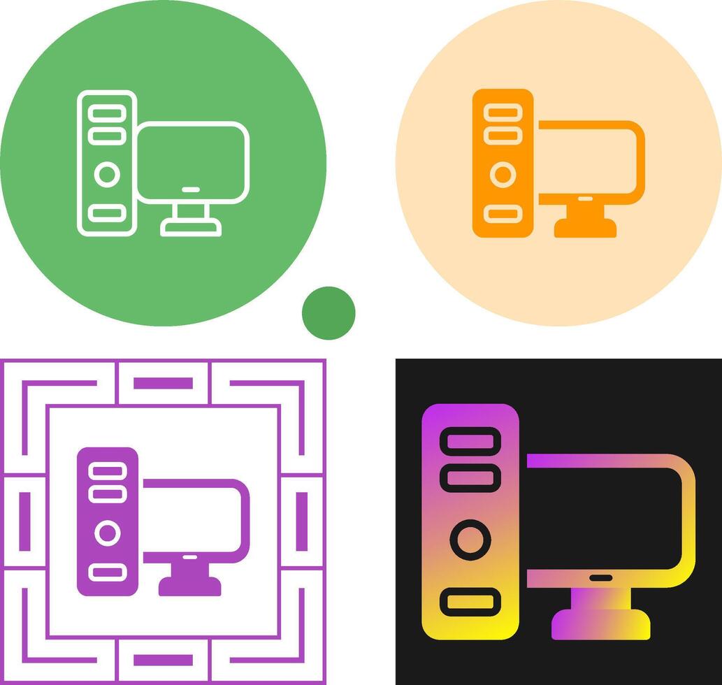 computer vector pictogram