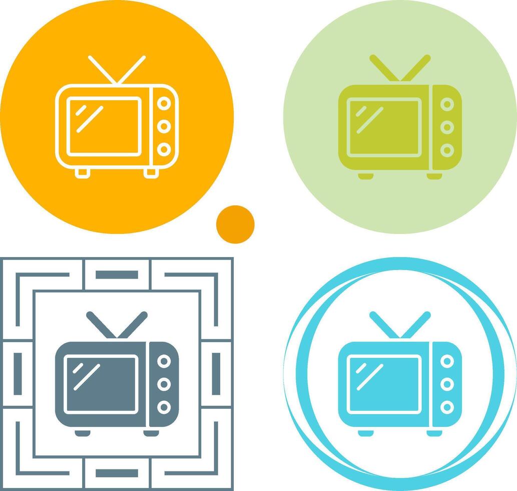 televisie vector pictogram