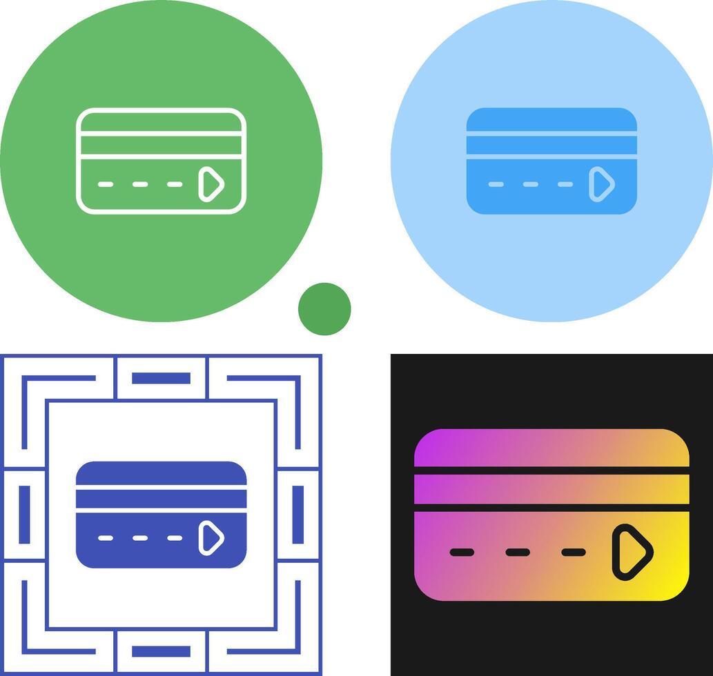 creditcard vector pictogram