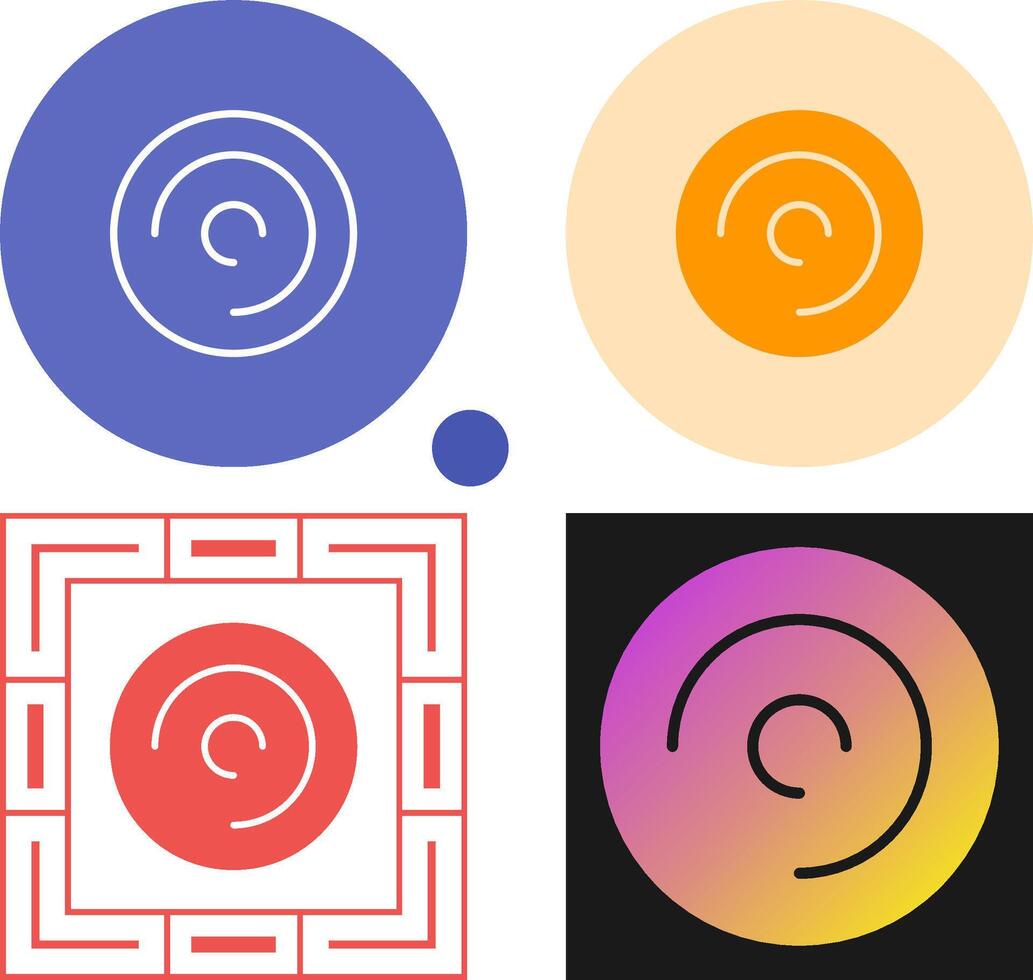 cirkel vector pictogram