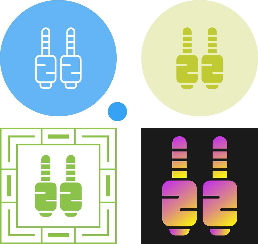 audio jack vector icoon