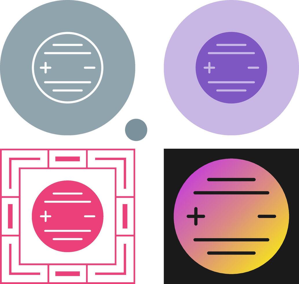 batterij vector pictogram