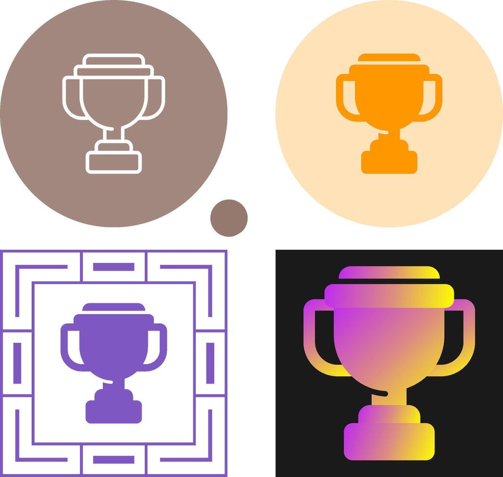 trofee vector pictogram