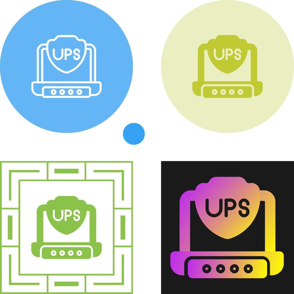 ups vector icoon