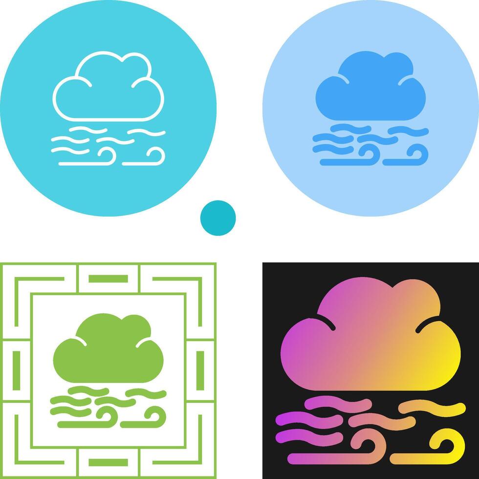 wolk vector pictogram