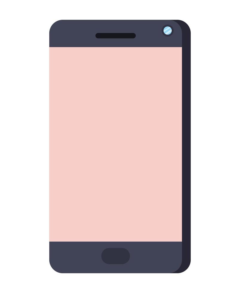 zwart smartphone-ontwerp vector