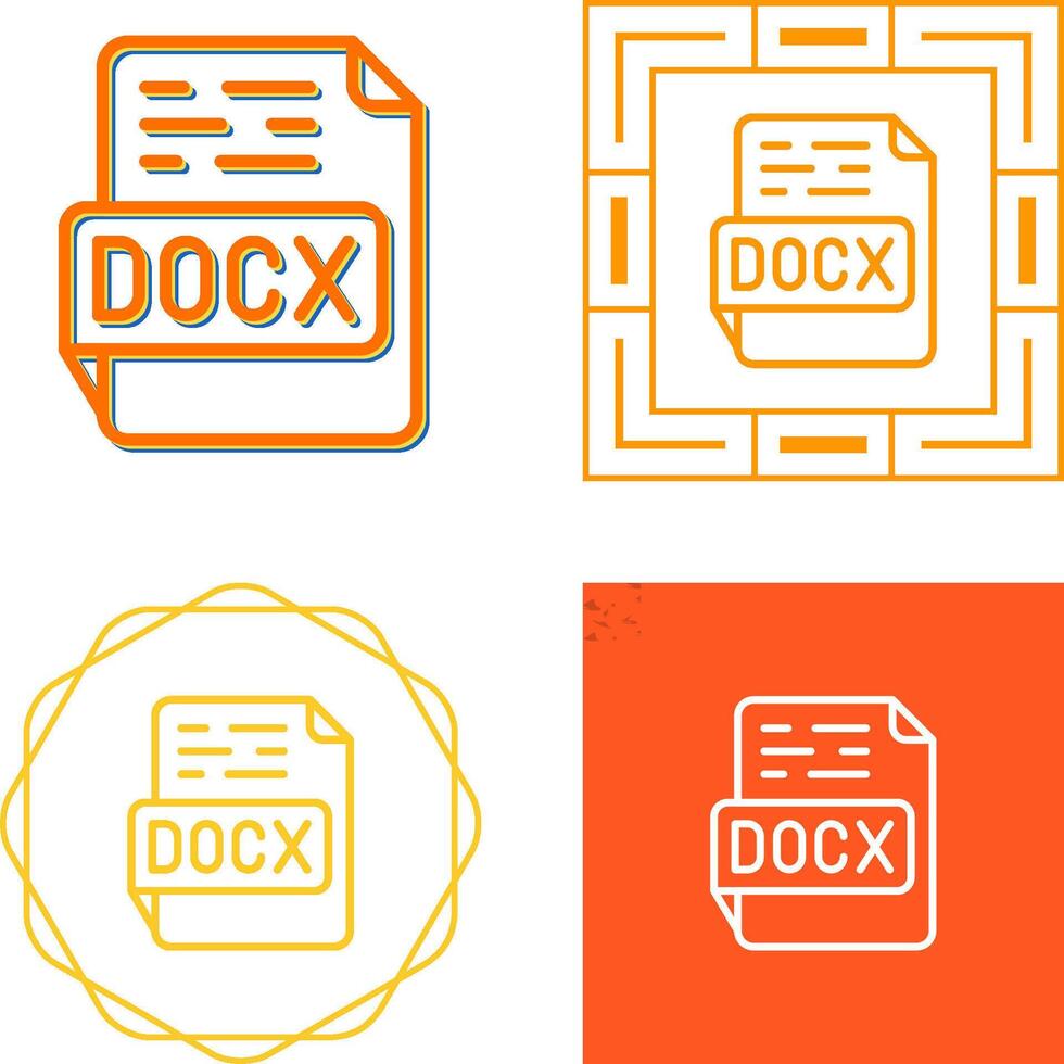 docx vector icoon