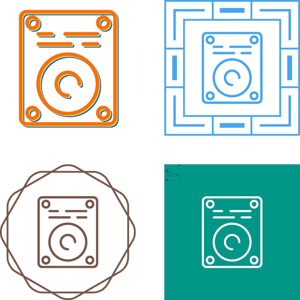harde schijf vector icoon