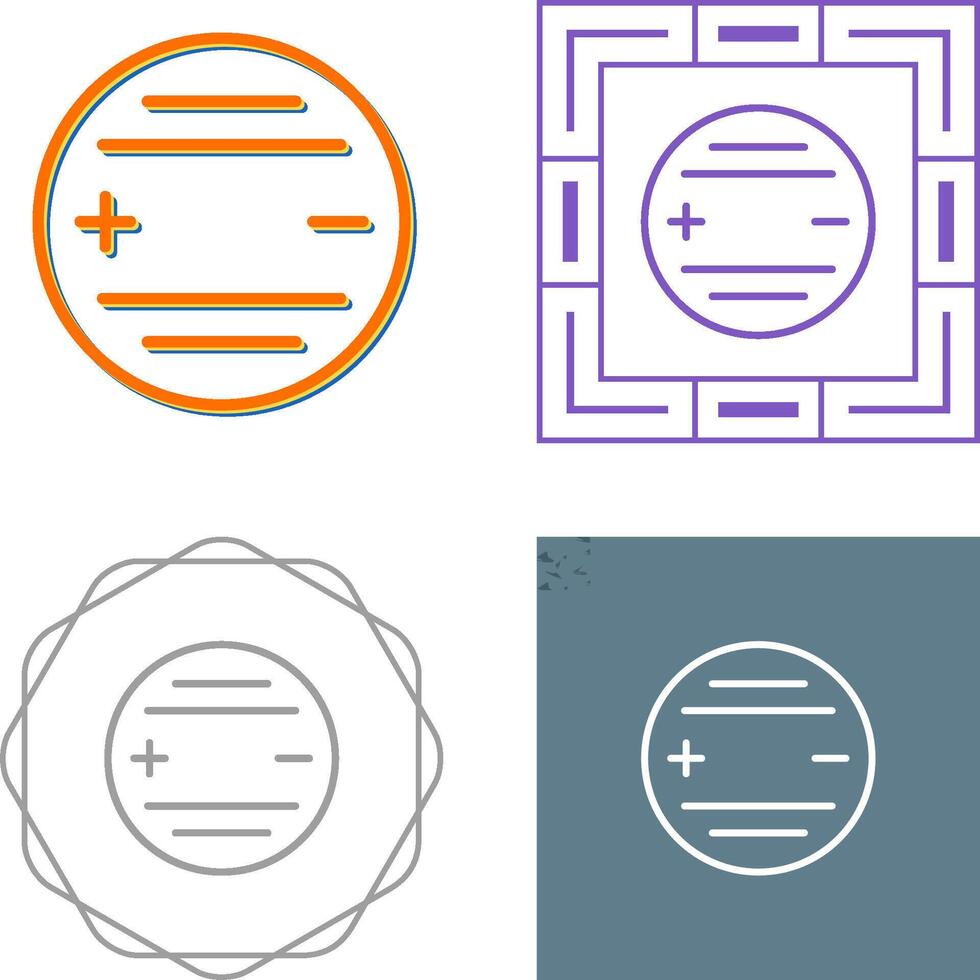 batterij vector pictogram