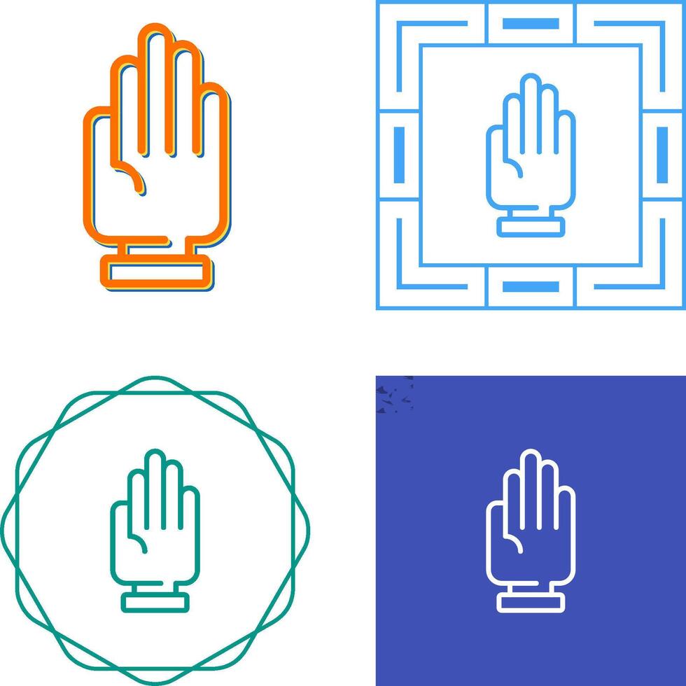 hand vector pictogram