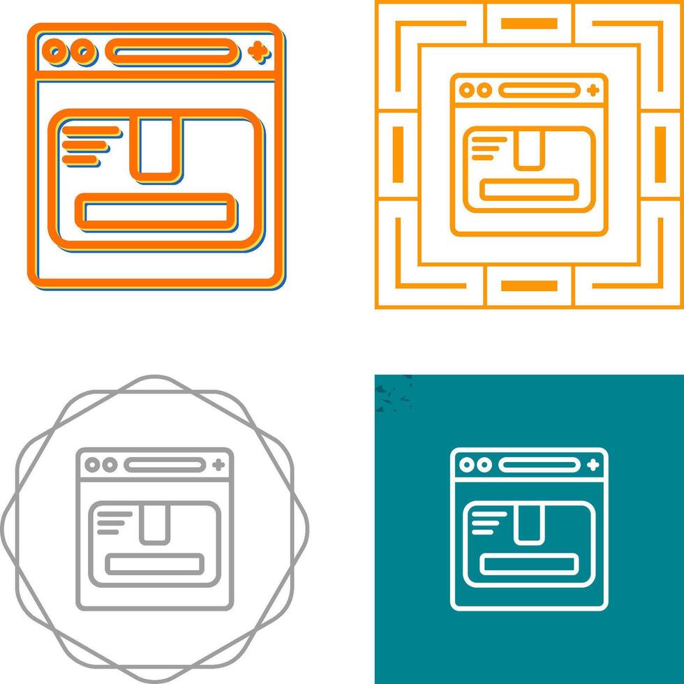 pakket vector pictogram