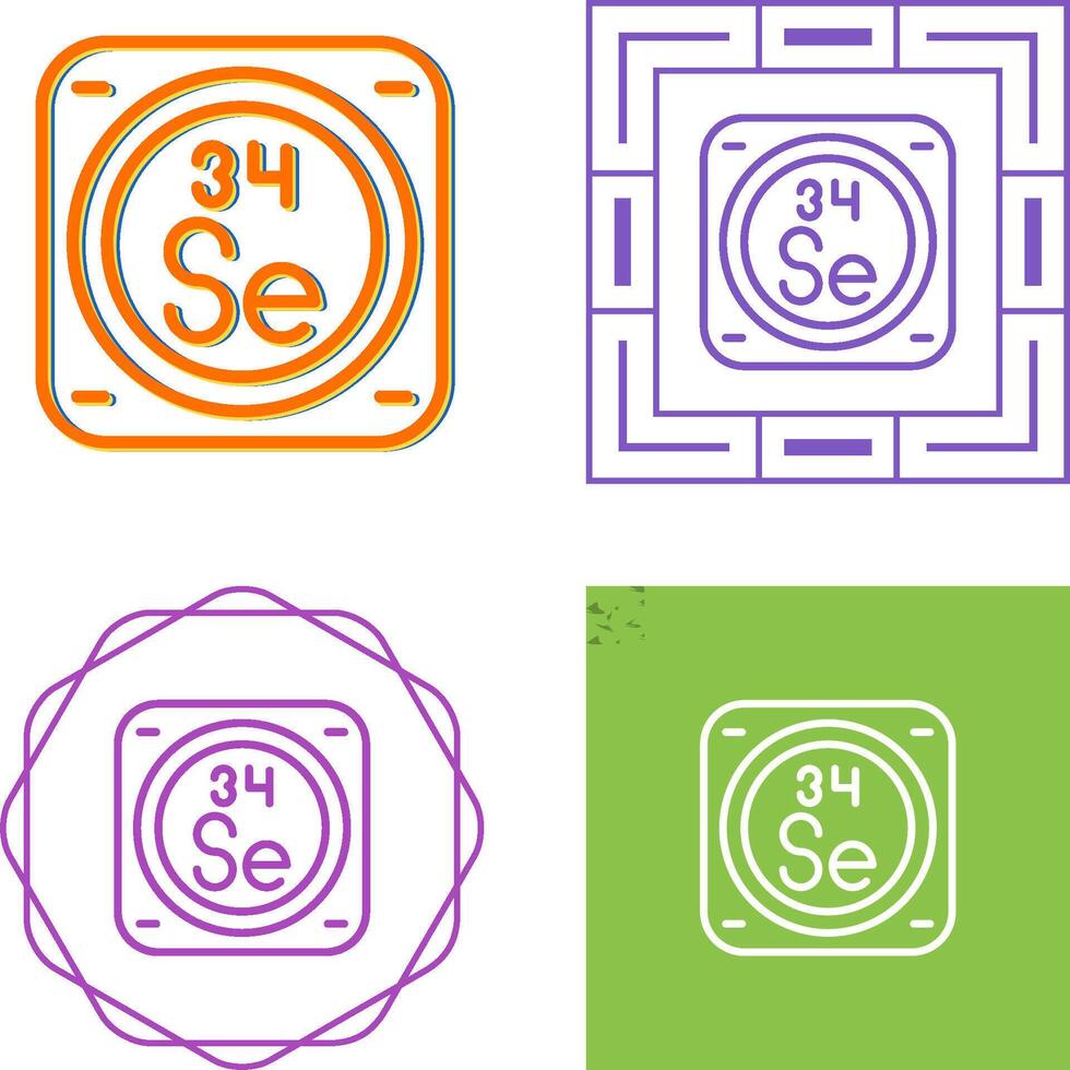 chemisch element vector icoon