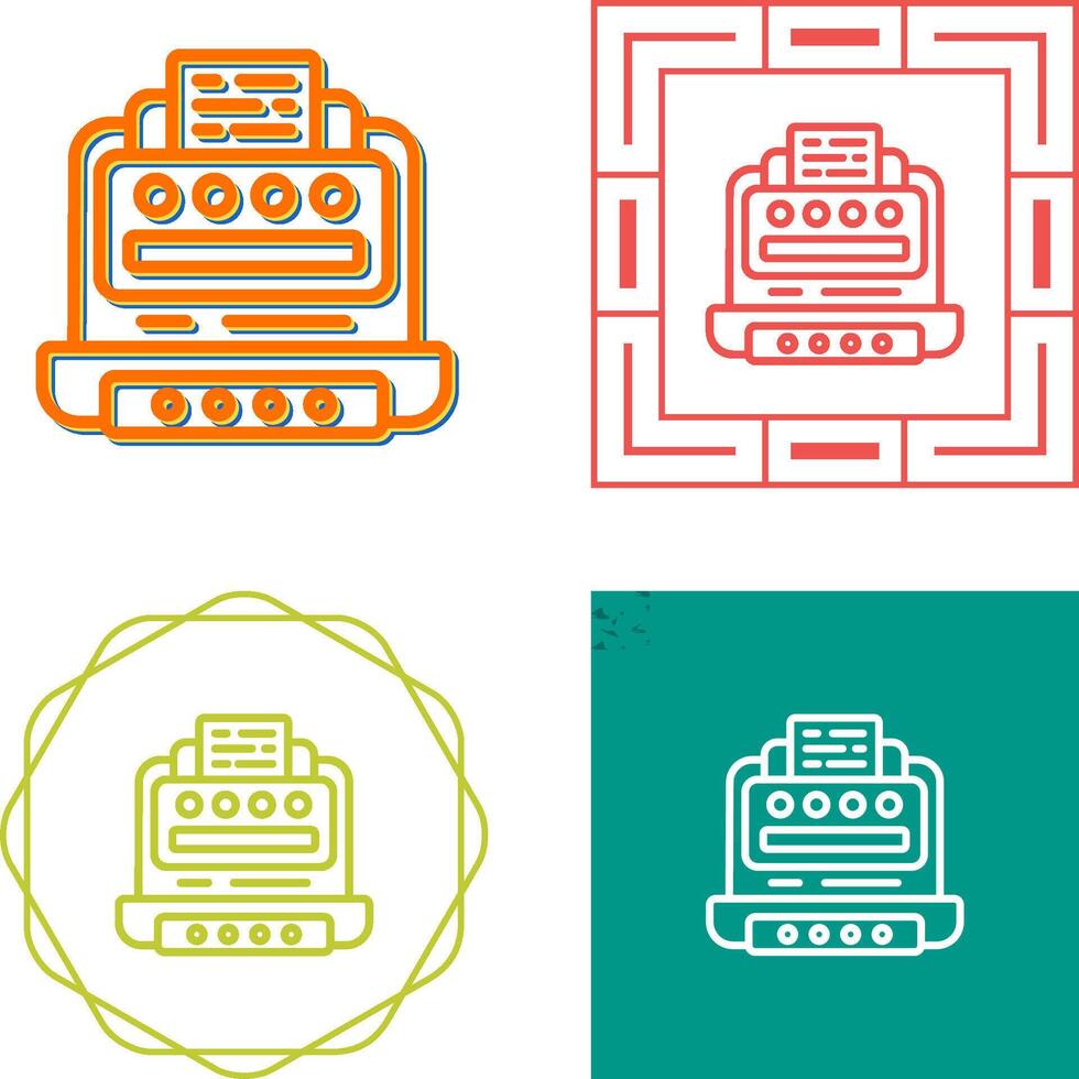 printer vector pictogram