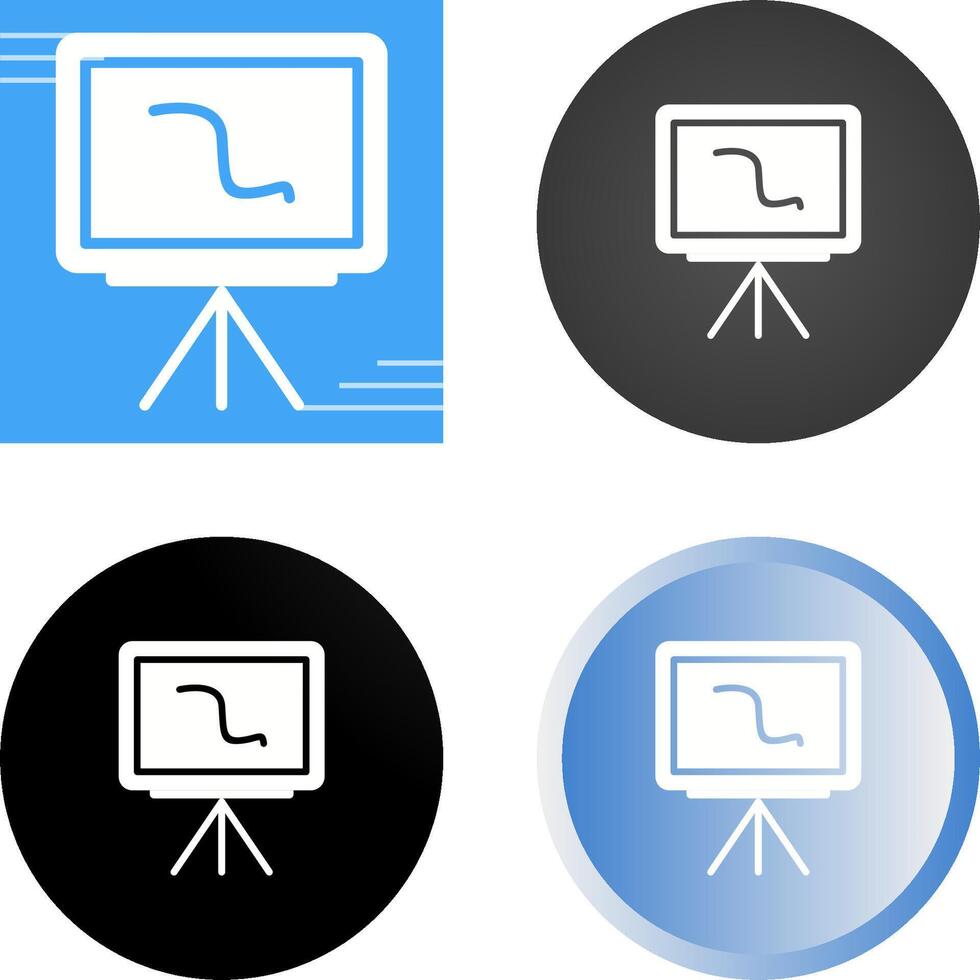 schoolbord vector pictogram