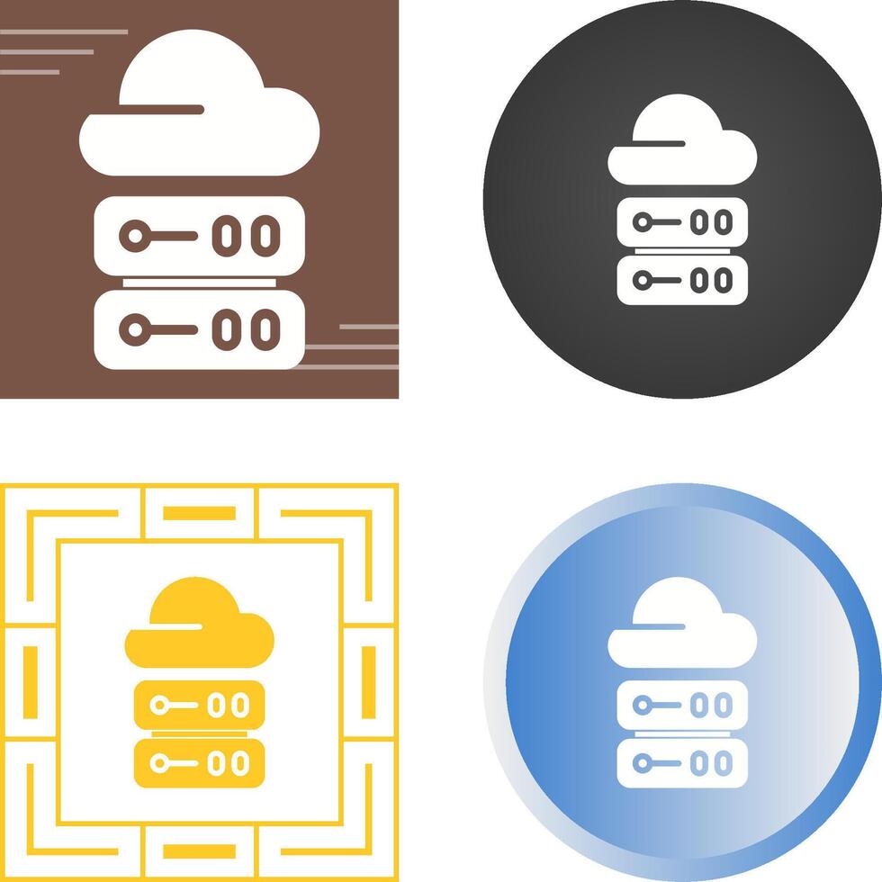 cloud computing vector icon