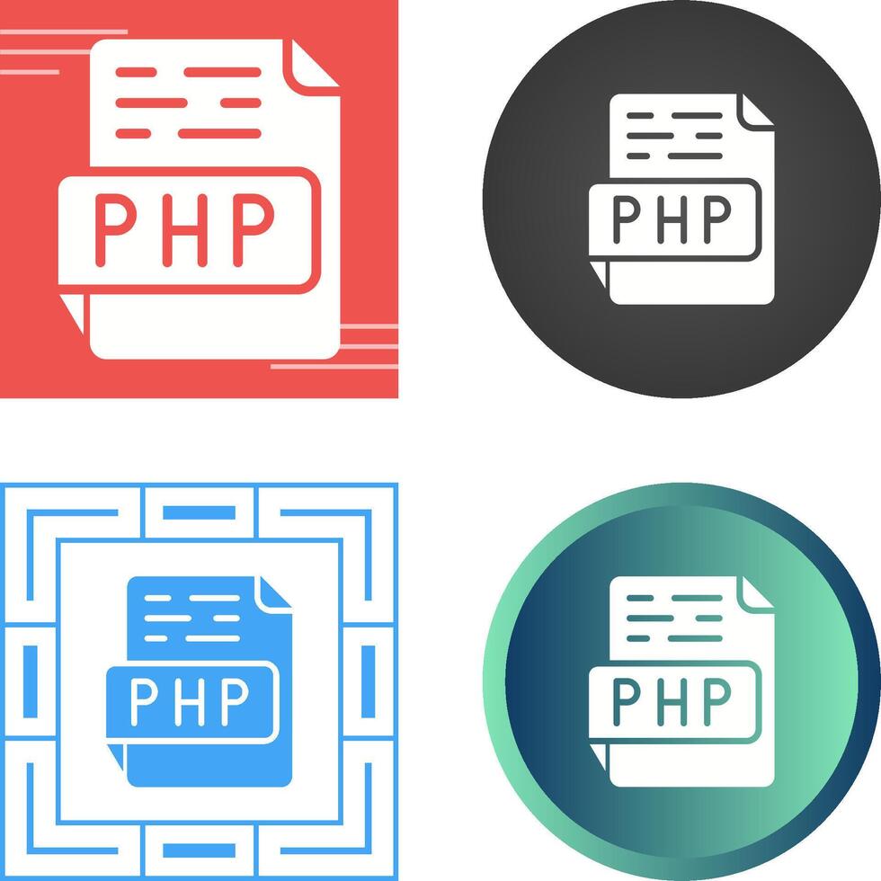 php vector icoon