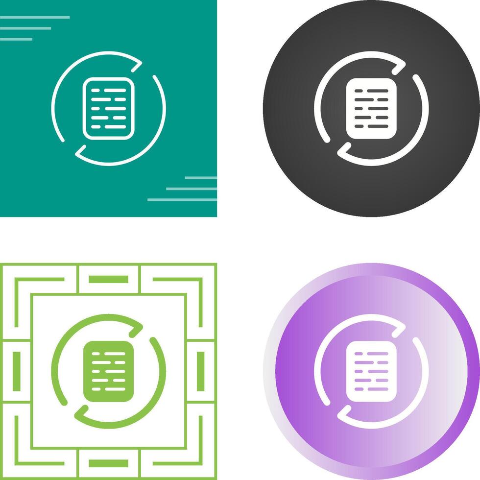 document vector pictogram