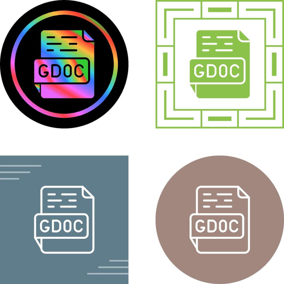 gdoc vector icoon