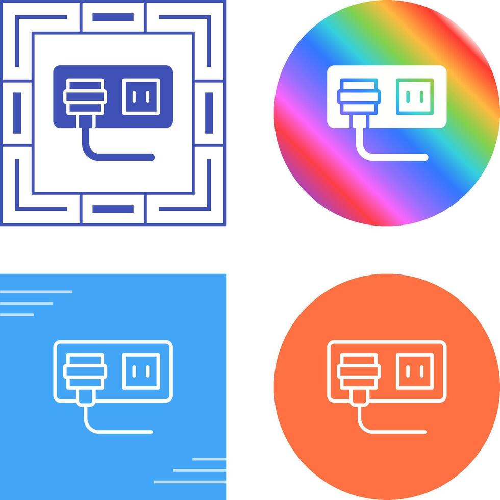 stopcontact vector pictogram