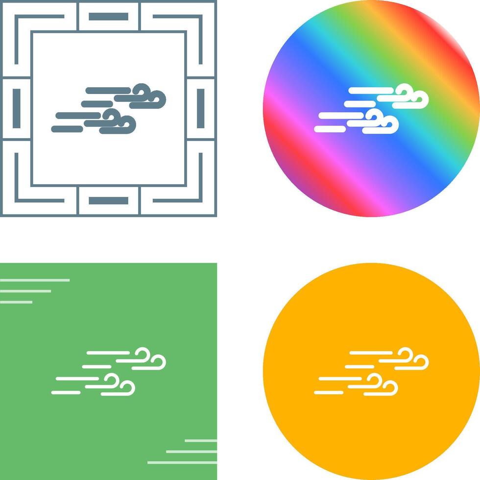 wind vector pictogram