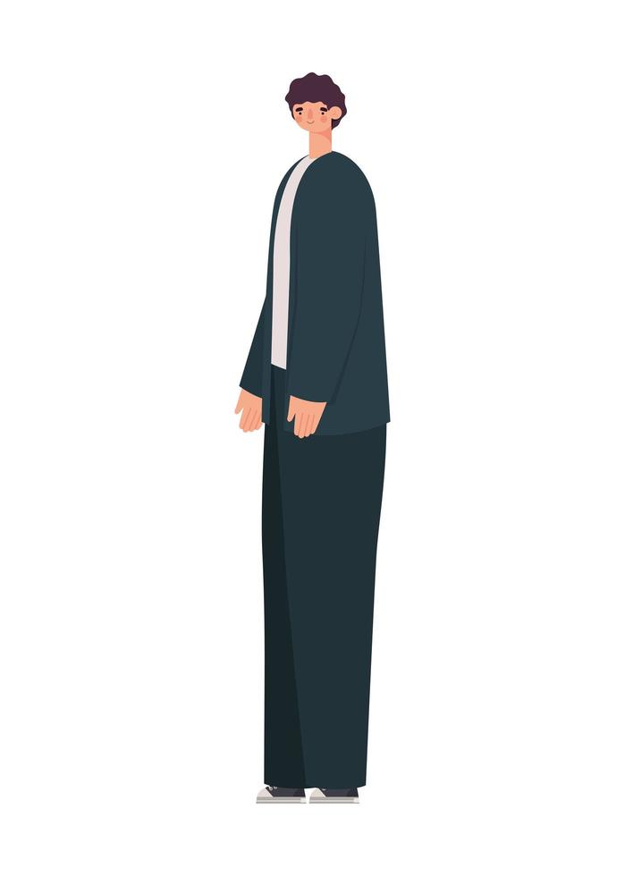 aardige man illustratie vector