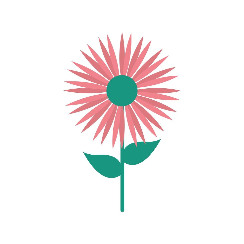 bloem vlakke stijl pictogram vector ontwerp