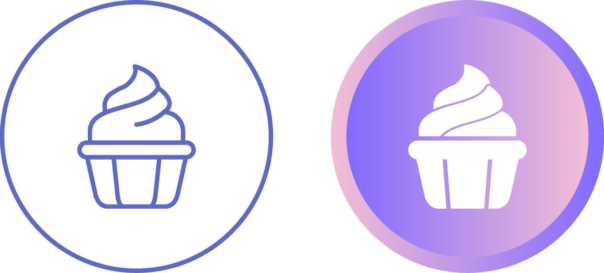 cupcake vector icoon