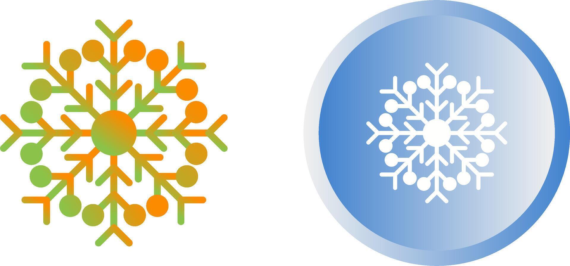 sneeuwvlok vector pictogram