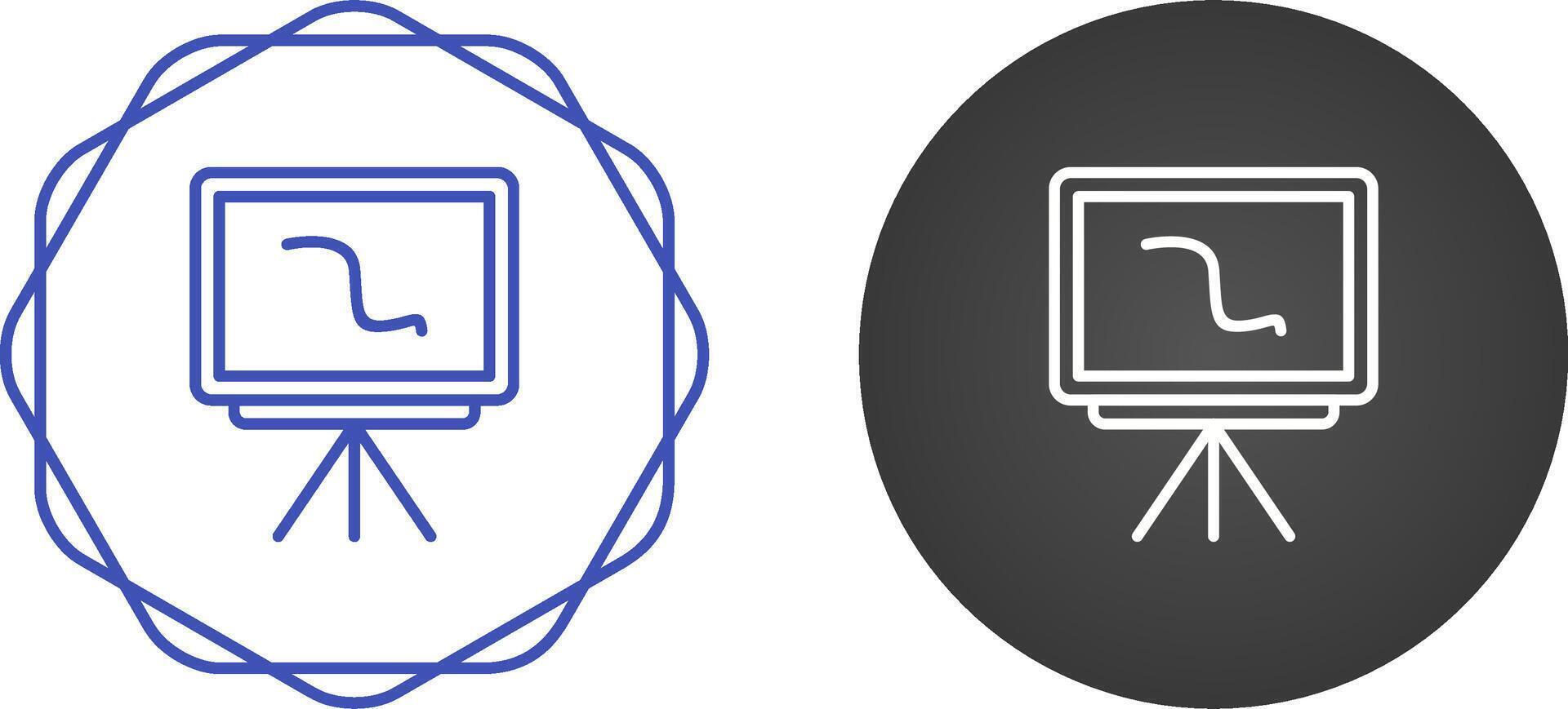 schoolbord vector pictogram