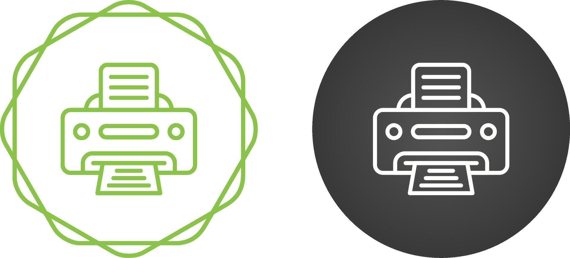 printer vector pictogram