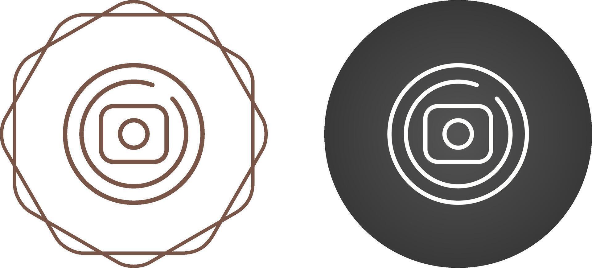 Vermelding cirkel vector icoon