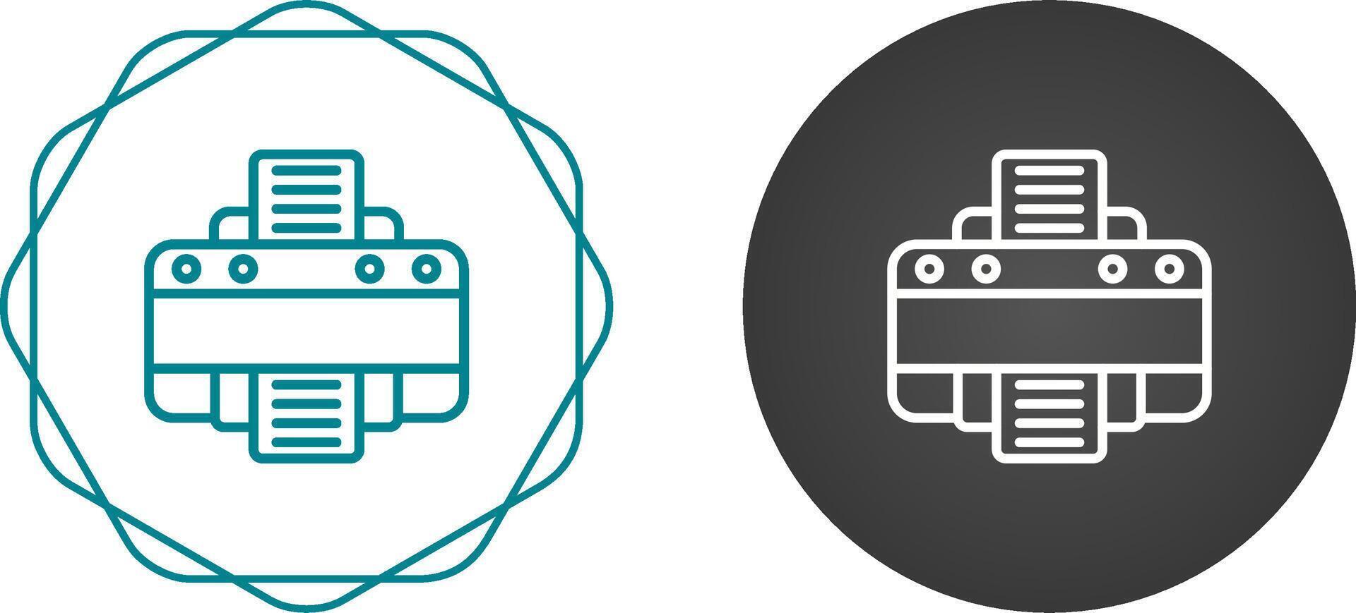 printer vector pictogram