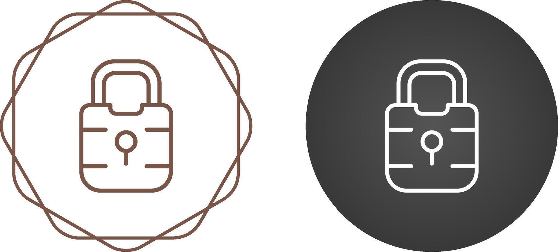 hangslot vector pictogram